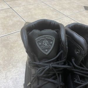 Rocky steal tie work boots men